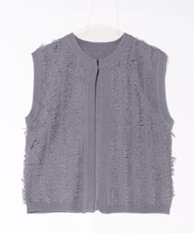 STYLEBLOCK（スタイルブロック）の「フリンジニットベスト（ベスト）」