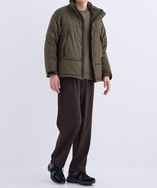 UNITED TOKYO(ユナイテッドトウキョウ)の「撥水SOLOTEX LEVEL7 |撥水/ 防寒/軽量/冬服/大人気/スタンド/通勤/ブルゾン/ダウン/ダブルジップ/オフィス/スーツ(ブルゾン・メンズ・ブラック/カーキブラウン/グレイッシュベージュ・1/2)」の9枚目の写真