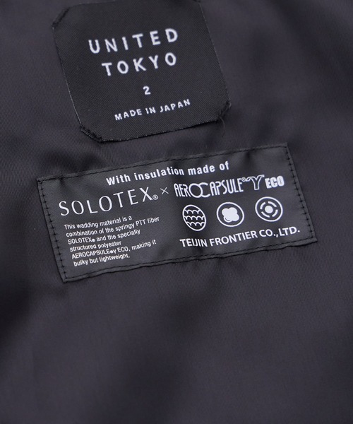 UNITED TOKYO 撥水SOLOTEX LEVEL7 ブルゾン 撥水SOLOTEX LEVEL7 ブルゾン(1 BLACK): : メンズ｜UNITED TOKYO