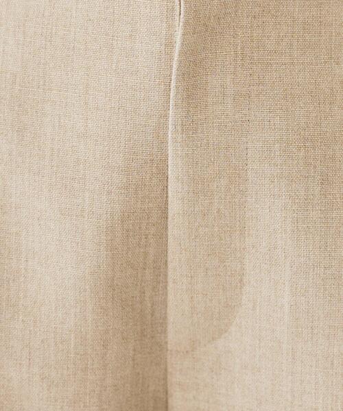 UNTITLED（アンタイトル）の「【セットアップ可能】リネンライクキャンバス ワイドパンツ（その他パンツ・レディース・アイボリー/ベージュ・00/01/02/03/04/42/44/46/48/50）」の14枚目の写真