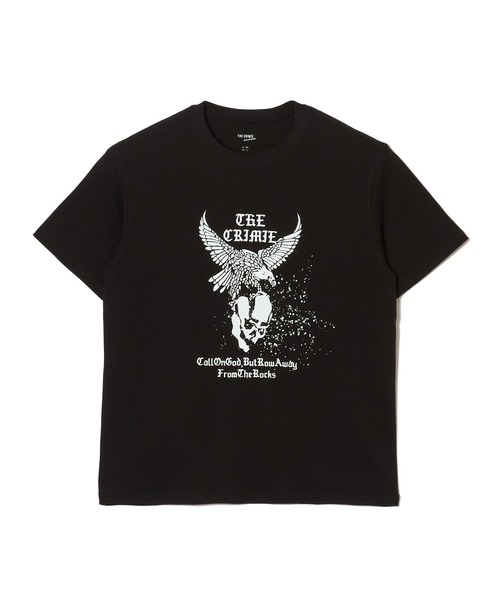 CRIMIE(クライミー)の「49 EAGLE T SHIRT(Tシャツ/カットソー・メンズ・オートミール/ホワイト/ブラック・XXL/XL/L/M/S)」の12枚目の写真