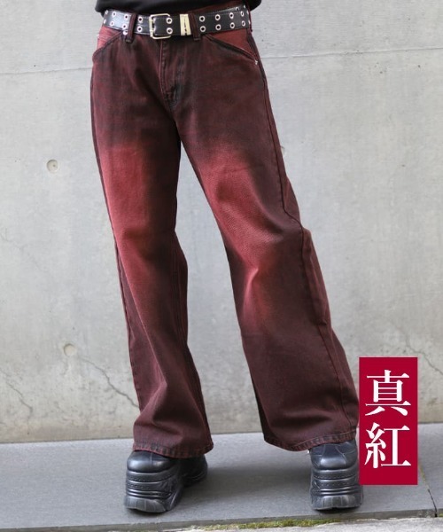  ::ワイドデニム:W31[RESALE] ワンフォークロージング 1111clothing ◇イージー ワイドカーゴ
