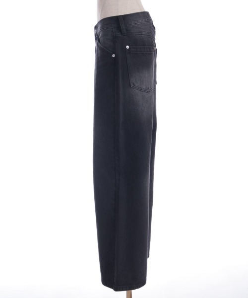 REZEN(リゼン)の「ロゴステッチワイドデニム(デニムパンツ・メンズ・ブラック/ローズ/ダークパープル・SMALL/MEDIUM/LARGE)」の16枚目の写真