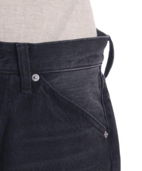REZEN(リゼン)の「ロゴステッチワイドデニム(デニムパンツ・メンズ・ブラック/ローズ/ダークパープル・SMALL/MEDIUM/LARGE)」の18枚目の写真
