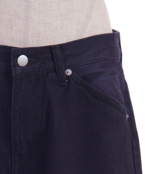 REZEN(リゼン)の「ロゴステッチワイドデニム(デニムパンツ・メンズ・ブラック/ローズ/ダークパープル・SMALL/MEDIUM/LARGE)」の13枚目の写真