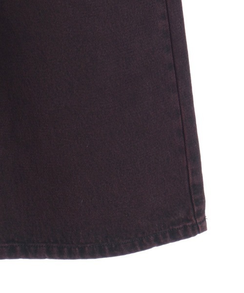REZEN(リゼン)の「ロゴステッチワイドデニム(デニムパンツ・メンズ・ブラック/ローズ/ダークパープル・SMALL/MEDIUM/LARGE)」の7枚目の写真