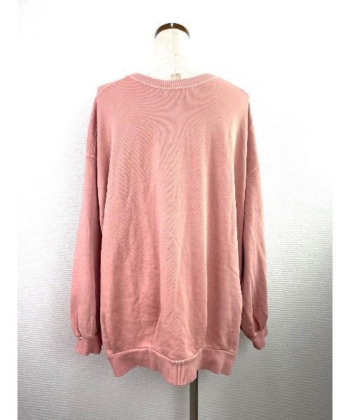 WORLD WIDE LOVE!（ワールドワイドラブ）の「ピグメントカーディガン（カーディガン/ボレロ・レディース・ブルー/ブラック/スモークピンク・1）」の21枚目の写真