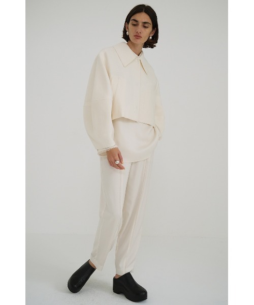 CLANE（クラネ）の「CLANE/クラネ/COCOON SLEEVE SHORT JACKET（その他アウター・レディース・ネイビー/ベージュ/アイボリー・1）」の15枚目の写真