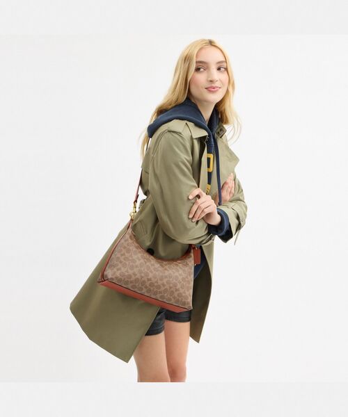 COACH ジュリエット レザーショルダーバッグ ブラウン 公式】COACH – コーチ | ジュリエット ショルダー バッグ