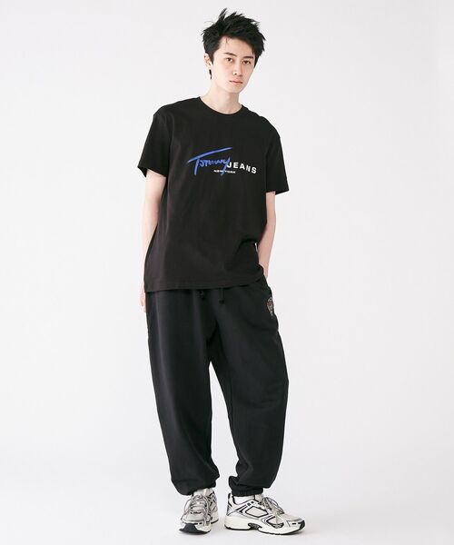 ☆Jeans シグネチャーロゴ クルーネック Tシャツ レギュラーシグネチャーロゴTシャツ（Tシャツ/カットソー