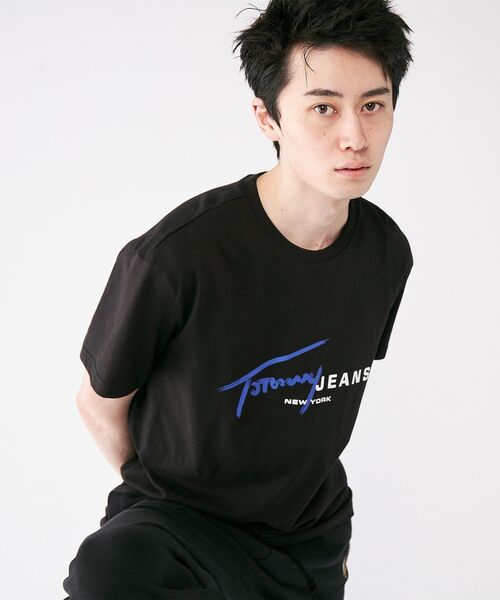 トミー ヒルフィガー TJM グラフィティシグネチャーロゴ Tシャツ TOMMY HILFIGER トミー ヒルフィガー TJM グラフィティ