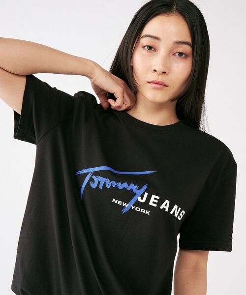 トミー ヒルフィガー TJM グラフィティシグネチャーロゴ Tシャツ TOMMY HILFIGER トミー ヒルフィガー TJM グラフィティ