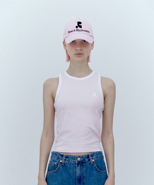 キャップ [REST&RECREATION] LOGO COTTON BALL CAP Rest&Recreation/レストアンドレクリエーション LOGO COTTON