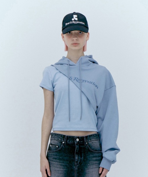【美品・ほぼ未使用】Rest&Recreationキャップ Rest&Recreation/レストアンドレクリエーション LOGO COTTON
