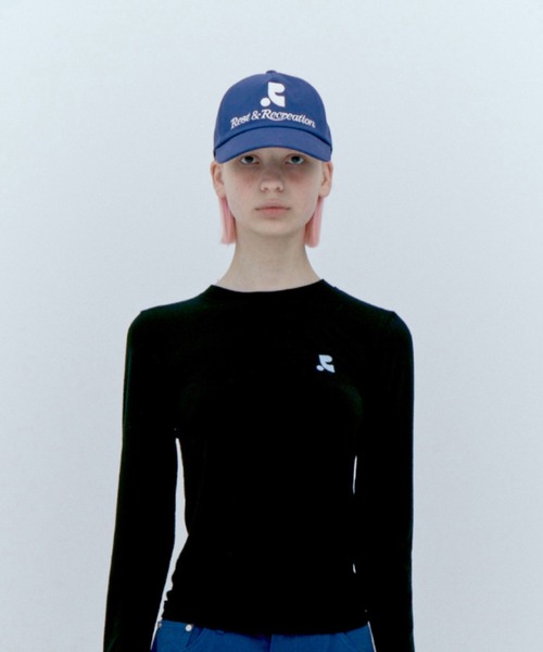【美品・ほぼ未使用】Rest&Recreationキャップ Rest&Recreation/レストアンドレクリエーション LOGO COTTON