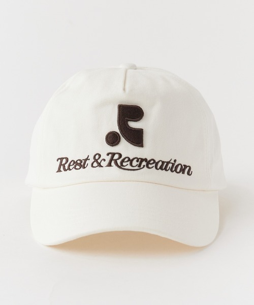 品質保証 Rest&Recreation/レストアンドレクリエーション LOGO COTTON 帽子