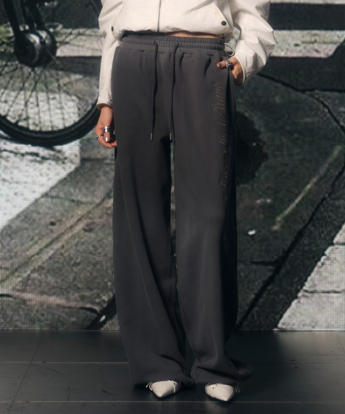 パンツ ACLENT Gradation logo sweatpants グラデーションロゴスウェットパンツ｜ACLENT（アクレント）