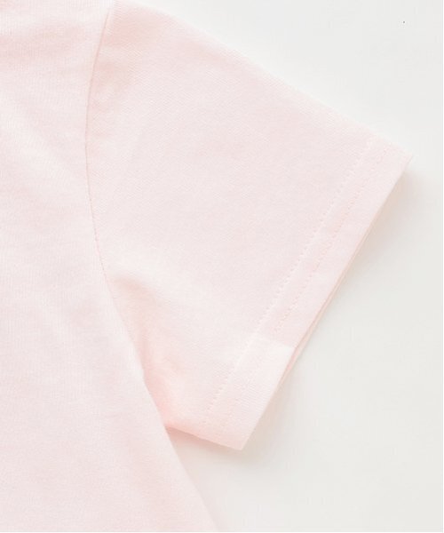 petit main(プティマイン)の「【リンク】アソートモチーフTシャツ(キッズ)(Tシャツ/カットソー・キッズ・ライトブルー/ライトピンク/ブラック/オフホワイト/レッド・90cm/100cm/80cm/110cm/120cm/130cm)」の11枚目の写真