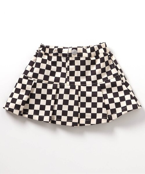 BREEZE（ブリーズ）の「【ジュニア対応】wonderful　プリーツスカート（スカート・キッズ・ブラック/チェック・80/90/100/110/120/130/140）」の6枚目の写真