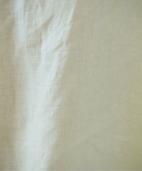 yuni（ユニ　）の「Linen drawstrings パンツ（その他パンツ・レディース・オレンジ/イエロー/グレー/アイボリー/ブラック・FREE）」の7枚目の写真