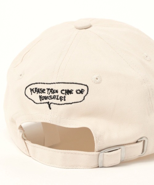 niko and...（ニコアンド）の「オガワナツミコラボ刺繍キャップ（キャップ・メンズ・オフホワイト/ブルー/ブラック・FREE）」の7枚目の写真