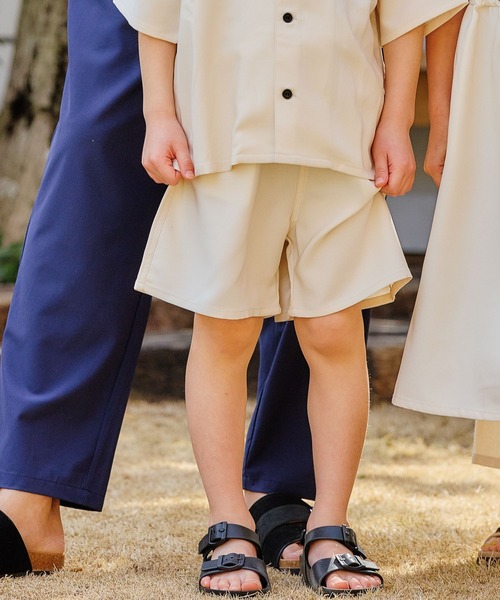 FOUND GOOD(ファウンドグッド)の「B/デニムライクショートP(その他パンツ・キッズ・ネイビー/アイボリー/ブルー系2・120cm/130cm/140cm/150cm)」の7枚目の写真