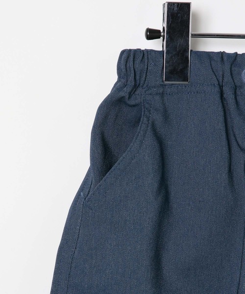 FOUND GOOD(ファウンドグッド)の「B/デニムライクショートP(その他パンツ・キッズ・ネイビー/アイボリー/ブルー系2・120cm/130cm/140cm/150cm)」の21枚目の写真