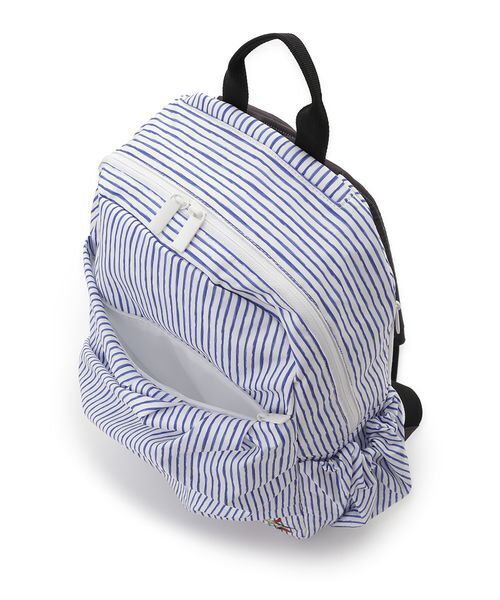 emmi（エミ）の「【emmi×Leo Lionni】撥水 ワッペンギャザーボディーバックパック（ショルダーバッグ・レディース・ブラック/ストライプ・FREE）」の10枚目の写真