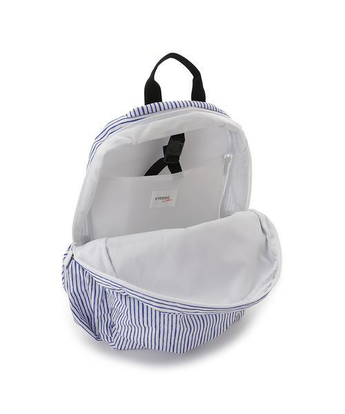 emmi（エミ）の「【emmi×Leo Lionni】撥水 ワッペンギャザーボディーバックパック（ショルダーバッグ・レディース・ブラック/ストライプ・FREE）」の12枚目の写真