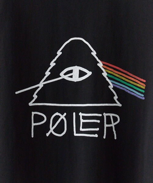 POLeR(ポーラー)の「POLeR/ポーラー PSYCHEDELIC RELAX FIT L/S TEE Tシャツ ロンT メンズ 夏物 夏服(Tシャツ/カットソー・メンズ・ブラック/ホワイト・XL/L/M)」の5枚目の写真
