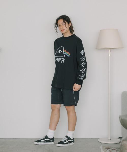 POLeR(ポーラー)の「POLeR/ポーラー PSYCHEDELIC RELAX FIT L/S TEE Tシャツ ロンT メンズ 夏物 夏服(Tシャツ/カットソー・メンズ・ブラック/ホワイト・XL/L/M)」の13枚目の写真