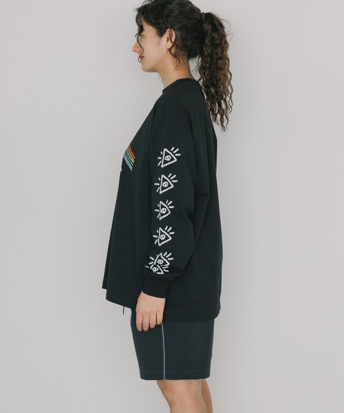 POLeR(ポーラー)の「POLeR/ポーラー PSYCHEDELIC RELAX FIT L/S TEE Tシャツ ロンT メンズ 夏物 夏服(Tシャツ/カットソー・メンズ・ブラック/ホワイト・XL/L/M)」の12枚目の写真