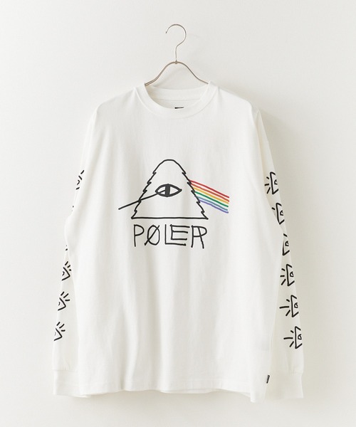 POLeR(ポーラー)の「POLeR/ポーラー PSYCHEDELIC RELAX FIT L/S TEE Tシャツ ロンT メンズ 夏物 夏服(Tシャツ/カットソー・メンズ・ブラック/ホワイト・XL/L/M)」の18枚目の写真