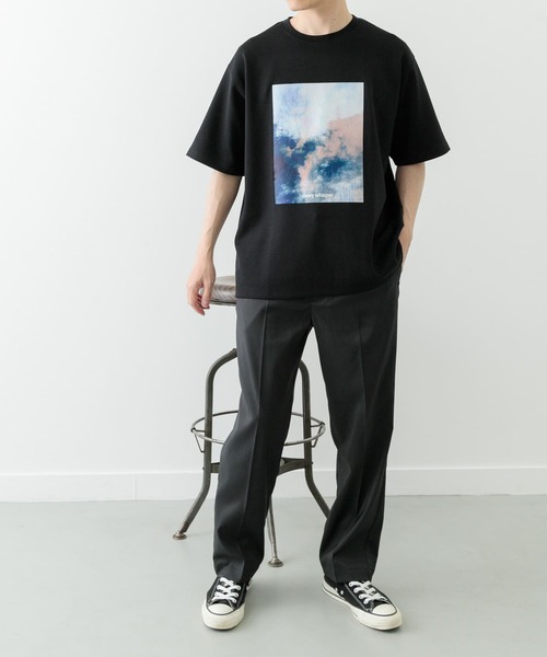 セール】Art Graphic ポンチTシャツ Dewy（Tシャツ/カットソー