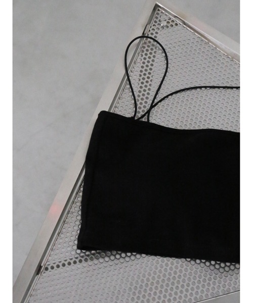 Katrin TOKYO(カトリーントーキョー)の「cup-in cropped camisole(キャミソール・レディース・ブラック/ホワイト・FREE/XS)」の11枚目の写真