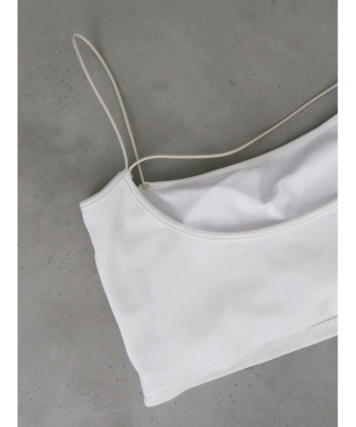 Katrin TOKYO(カトリーントーキョー)の「cup-in cropped camisole(キャミソール・レディース・ブラック/ホワイト・FREE/XS)」の13枚目の写真