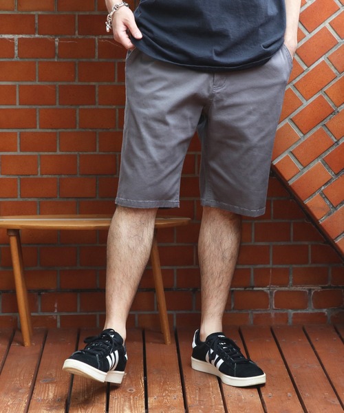 8(eight)(エイト)の「ストレッチチノショートパンツ(チノパンツ・メンズ・チャコールグレー/グレー/レッド/ホワイト/オリーブ/ブラック/ネイビー/ベージュ・X-LARGE/MEDIUM/SMALL/XX-LARGE/LARGE)」の3枚目の写真