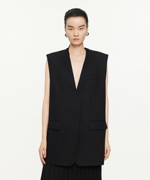 JNBY | Sleek Mid-length Blazer Vest / ブレザーベスト(ベスト)