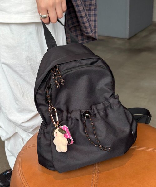 CIAOPANIC TYPY(チャオパニックティピー)の「【UNISEX】5ポケットミニリュックサック(バックパック/リュック・メンズ・レッド/カーキ/ブラック・ONE SIZE)」の2枚目の写真