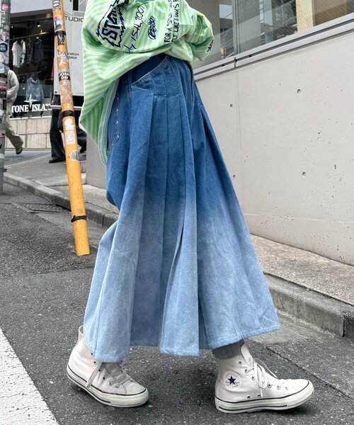 SOUNDSGOOOOD（サウンズグッド）の「【SOUNDS GOOOOD / サウンズグッド】アソートプリーツワイドショーツ（デニムパンツ・メンズ・ホワイト/ネイビー/カーキ・ONE SIZE）」の18枚目の写真