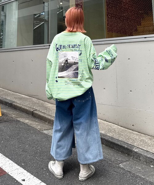 SOUNDSGOOOOD（サウンズグッド）の「【SOUNDS GOOOOD / サウンズグッド】アソートプリーツワイドショーツ（デニムパンツ・メンズ・ホワイト/ネイビー/カーキ・ONE SIZE）」の21枚目の写真