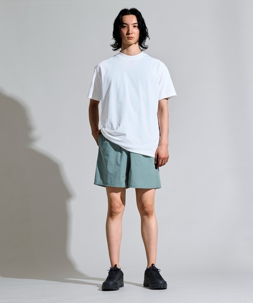 リネンショーツ ニューエラ（NEW ERA）（メンズ、レディース）メッシュ ショート