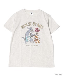 【公式】トムとジェリー 天竺半袖BOX型Tシャツ