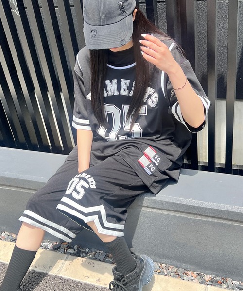 Figments（フィグメンツ）の「Figmentsゲームタンク（タンクトップ・レディース・ブラック/レッド・FREE）」の7枚目の写真