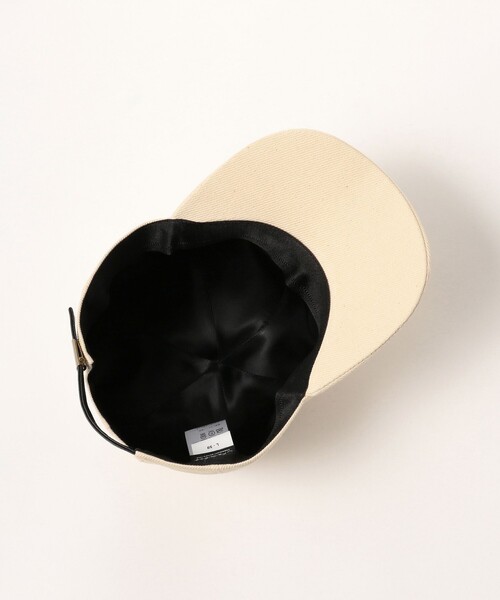 BEAMS F（ビームスエフ）の「【別注】Crambes / GANG コットン ベースボールキャップ（ハット・メンズ・ナチュラル・ONE SIZE）」の5枚目の写真