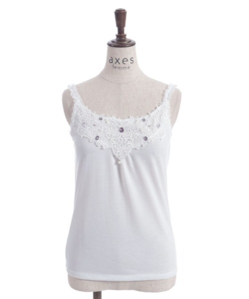 アクシーズファム ビッグおりぼんタンクトップ アクシーズファム ビッグおりぼんタンクトップ ビッグリボンプル