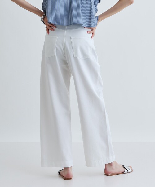 GALLEST(ギャレスト)の「ライトワイドデニム(デニムパンツ・レディース・ホワイト/ライトブルー・36/38/40)」の13枚目の写真