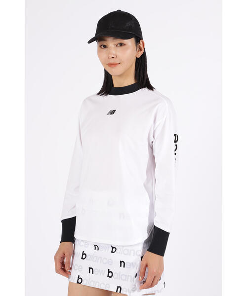 ニューバランス ゴルフ フラワーレース モックネック シャツ New Balance Golf(ニューバランスゴルフ)の「【new balance