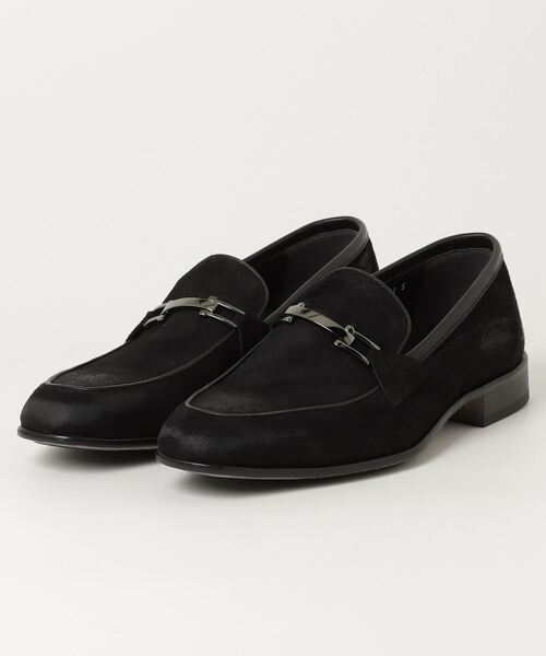 HIGH STREET(ハイストリート)の「カタオシベロアビットローファー(その他シューズ・メンズ・ブラック・L/M/S)」の1枚目の写真