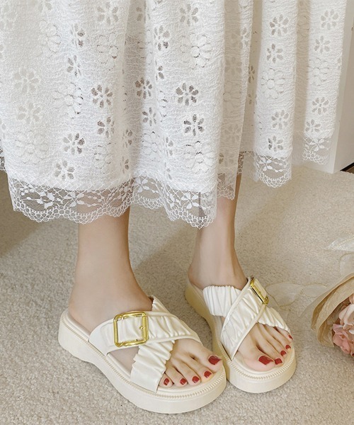 [JILLSTUART] LINDA 女性サンダル 韓国人気サンダル 5CM厚底 楽天市場】厚底サンダル レディース 韓国 夏 : シュガースプリング